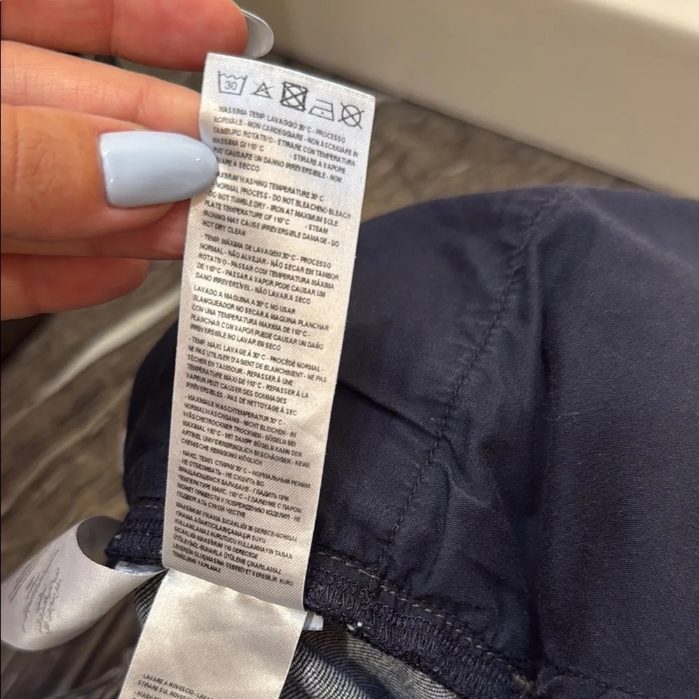 Armani Exchange Blue Straight Jeans